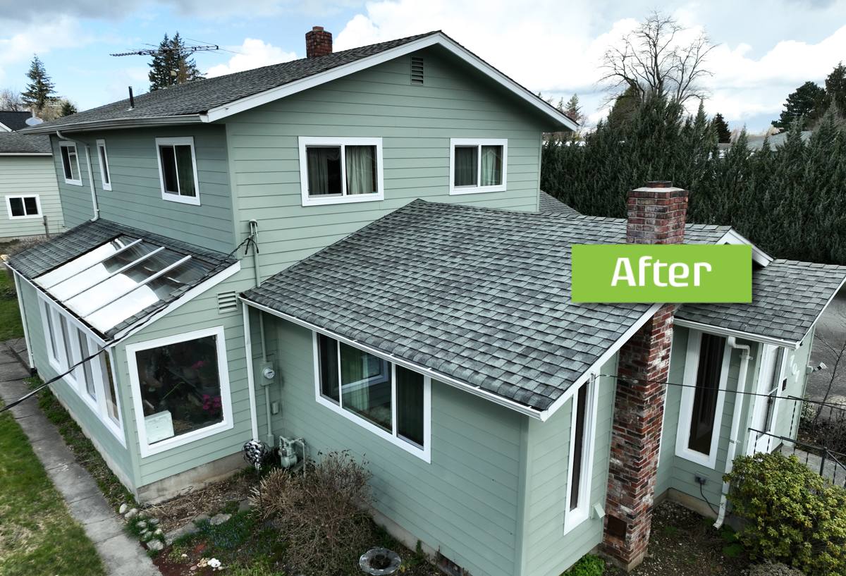 Ferndale Roofing Co gaf shingle roof in Ferndale, WA